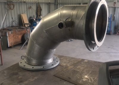 STAINLESS STEEL PIPE WORK