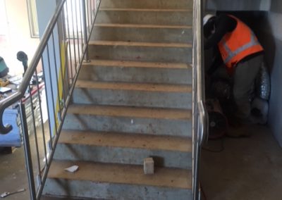 STAINLESS STEEL STAIR CASE